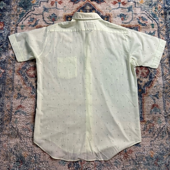 Vintage 1970s Darby All Over Pattern Button-up Shirt Size XL - Picture 2 of 5